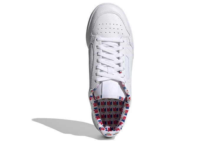 Кеды adidas originals Continental 80 (бело-цветная) — фото 5
