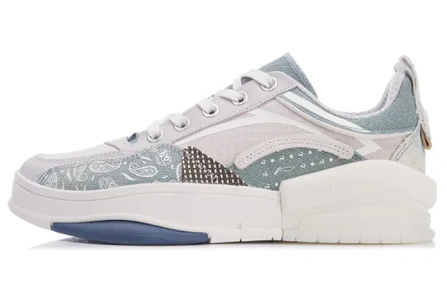 Li Ning Wave Zen Textile, Split Cow Leather Slip Resistant, Abrasion Resistant, Balanced, Lightweight, Breathable