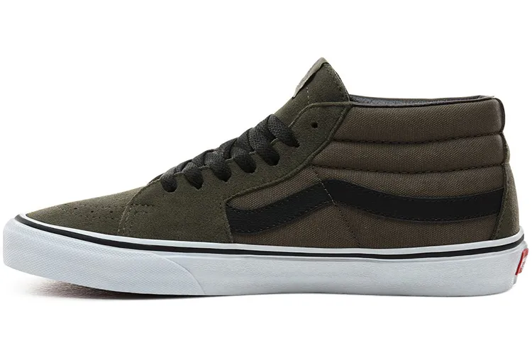 Vans Sk8 Mid 'Grape Leaf/True White'