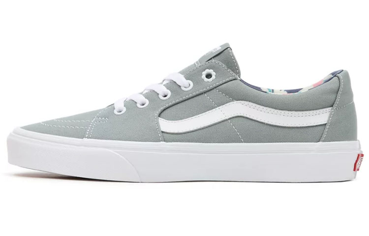 Кеды Vans Vans SK8 LOW Smell The Flowers (белый / серый)