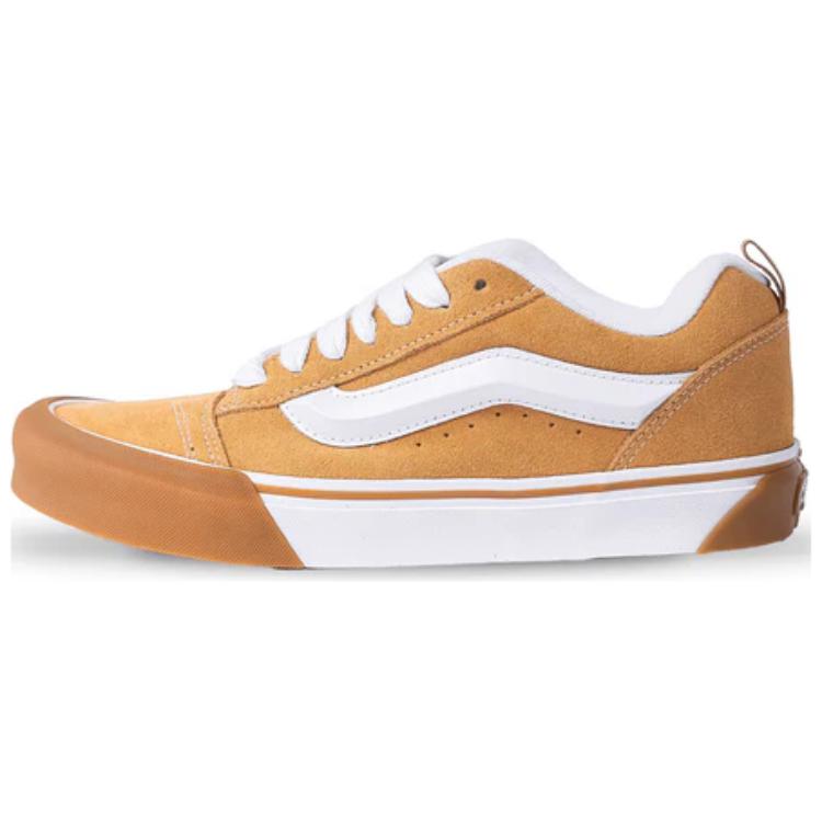 Vans Knu Skool Low top Skateboard Shoes Men's Yellow