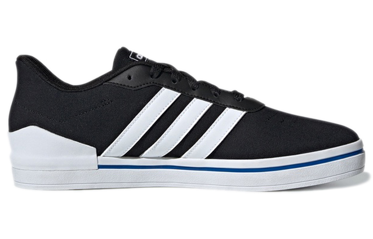 Мужские кеды adidas Heawin (черно-бело-синие) — фото 2