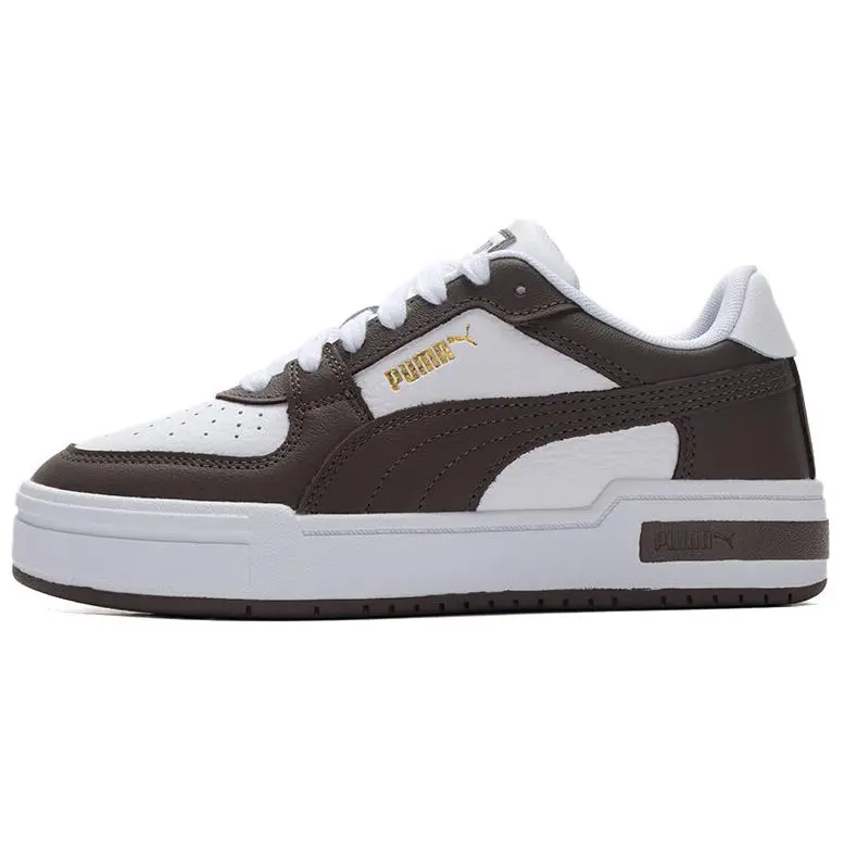 PUMA Ca Pro Classic Abrasion Resistant Breathable Low top Skateboard Shoes Unisex Umber White