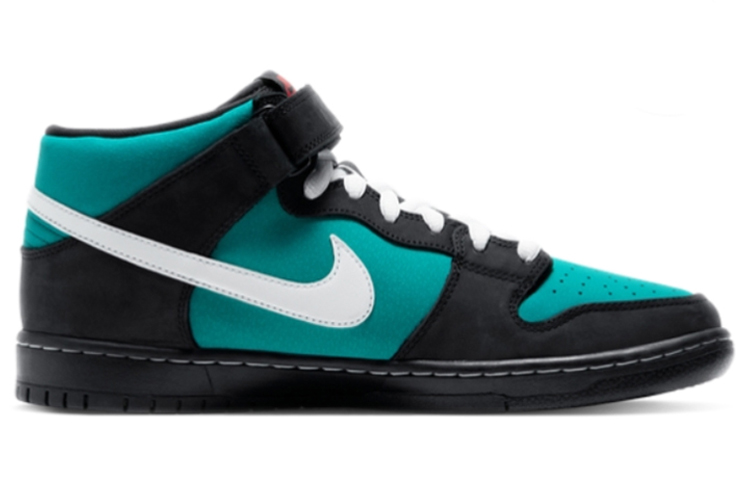 Кеды Nike Dunk SB Pro Iso "Griffey" (черно-синие) — фото 2