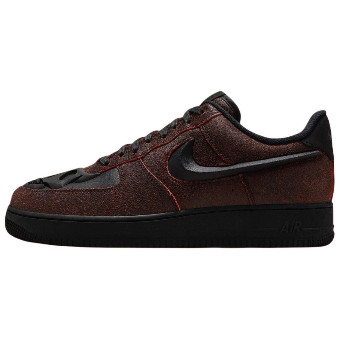 Кроссовки Nike Air Force 1 Low Halloween 2024 (бургунди)