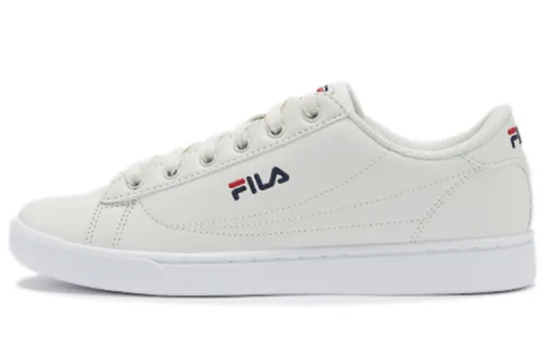 FILA Court Casual Low top Skateboard Shoes Unisex Beige Korean Style