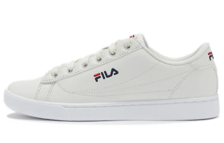 FILA Court Casual Low top Skateboard Shoes Unisex Beige Korean Style