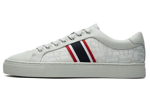 FILA 1911 Stripe Low Top Board Shoes White