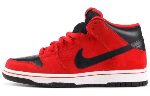 Nike Sb Dunk Mid Sport Red Black