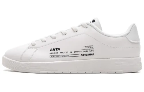 Anta Life Collection Slip Resistant Abrasion Resistant Slip Resistant Abrasion Resistant Low top Skateboard Shoes Men's