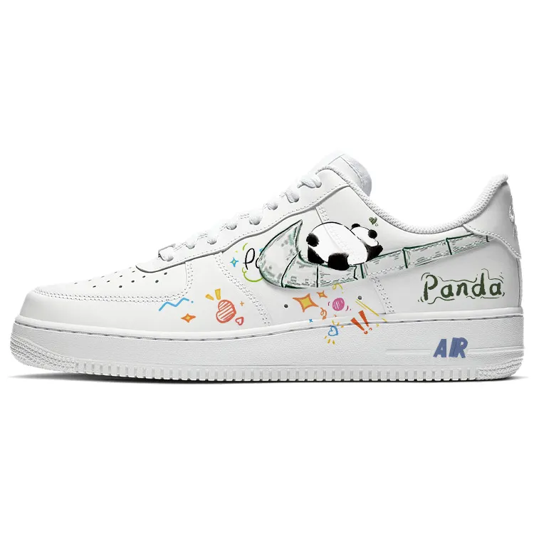Nike Air Force 1 Slip Resistant, Abrasion Resistant, Lightweight Low top Skateboard Shoes Men's White