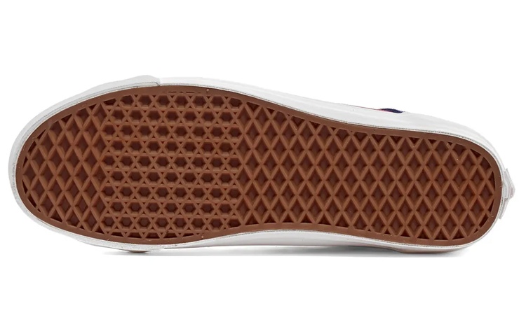 Кеды Vans Lampin OG Vault LX (красно-белые) — Красный / белый — фото 4