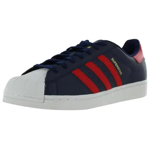 Adidas Originals SUPERSTAR Abrasion Resistant Abrasion Resistant Low top Skateboard Shoes Men's Black