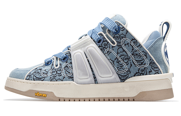 SPONGEBOB SQUAREPANTS x Palladium Pallablast St Spsb Slip Resistant Abrasion Resistant Low top Skateboard Shoes