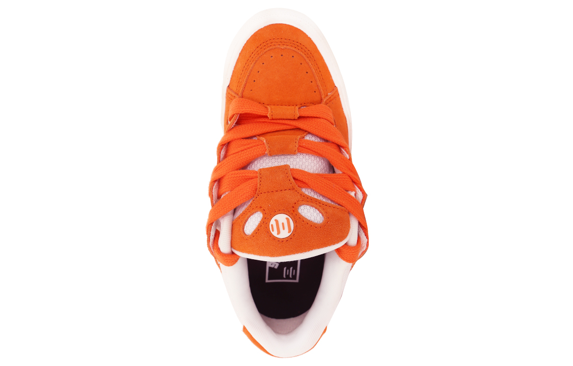 Ollieskate Puffy Shoes Skateboard Shoes Unisex Orange
