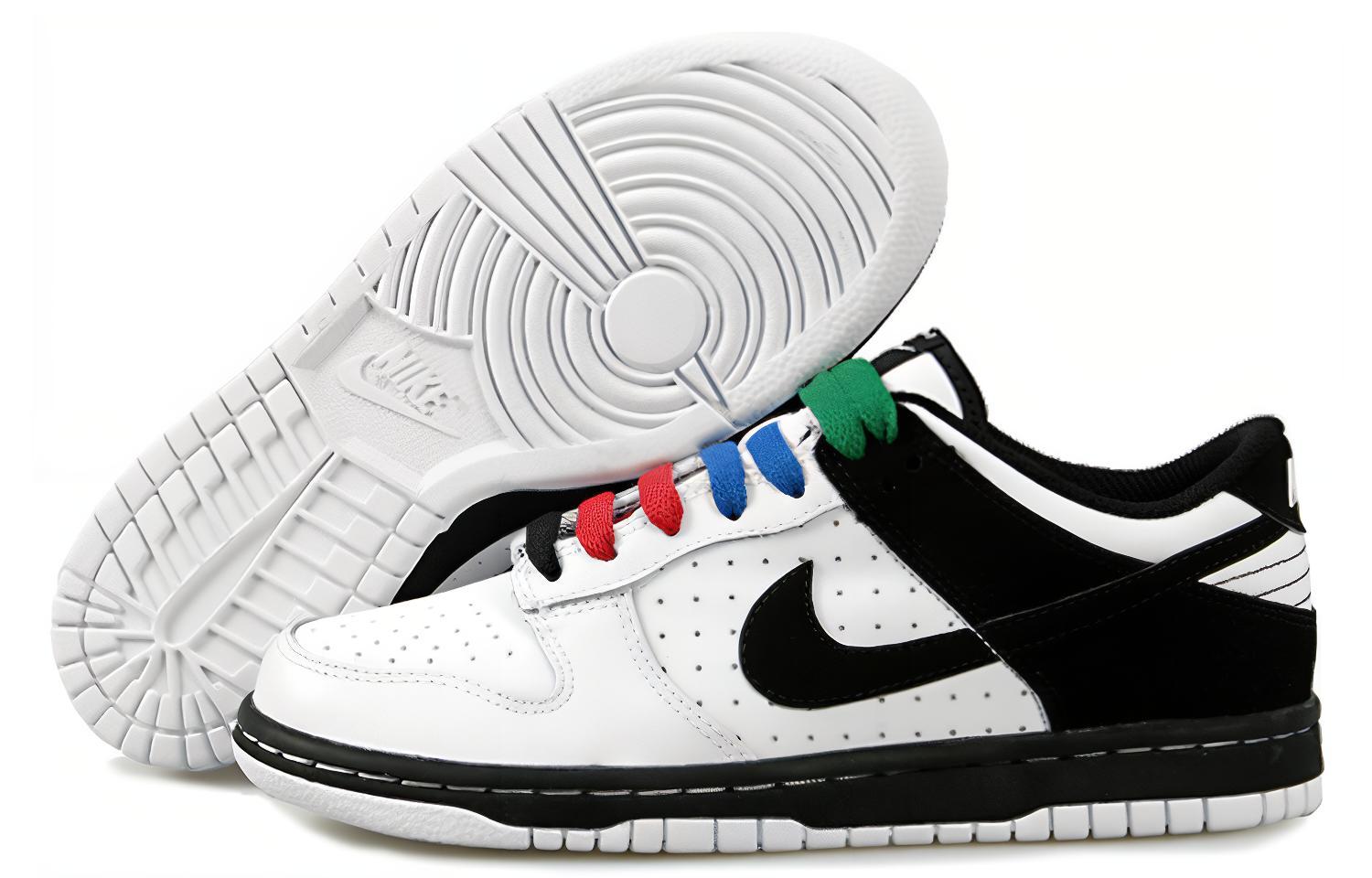 Женские кеды Nike Dunk (черно-белый) — Чёрный / белый — фото 4