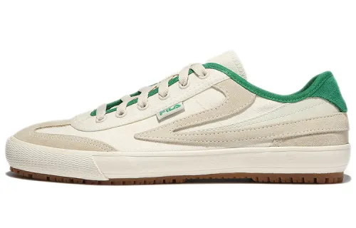 FILA Low top Skateboard Shoes Unisex Ecru Green