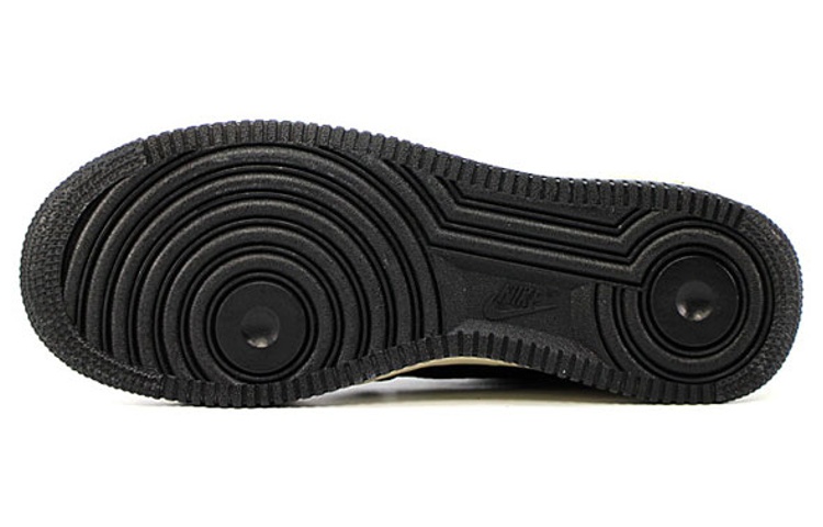 Мужские кеды Nike Air Force 1 HTM 2 Black Croc (черные) — фото 5