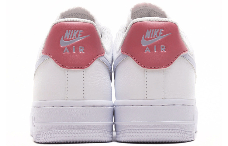 Женские кроссовки Nike Air Force 1 Desert Berry (бело-розовые) — фото 5