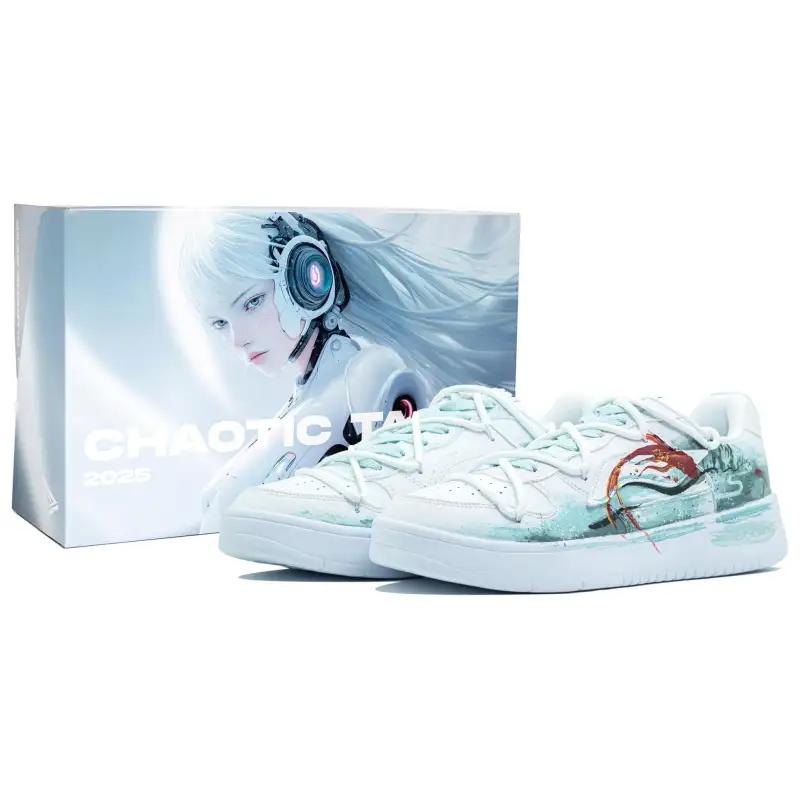 Li Ning Floating Boat Slip Resistant Abrasion Resistant Low top Skateboard Shoes Men's Jasper Teal