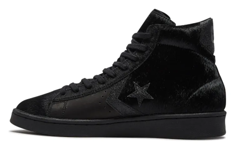 Pro Leather Converse 'Black Pony Hair'