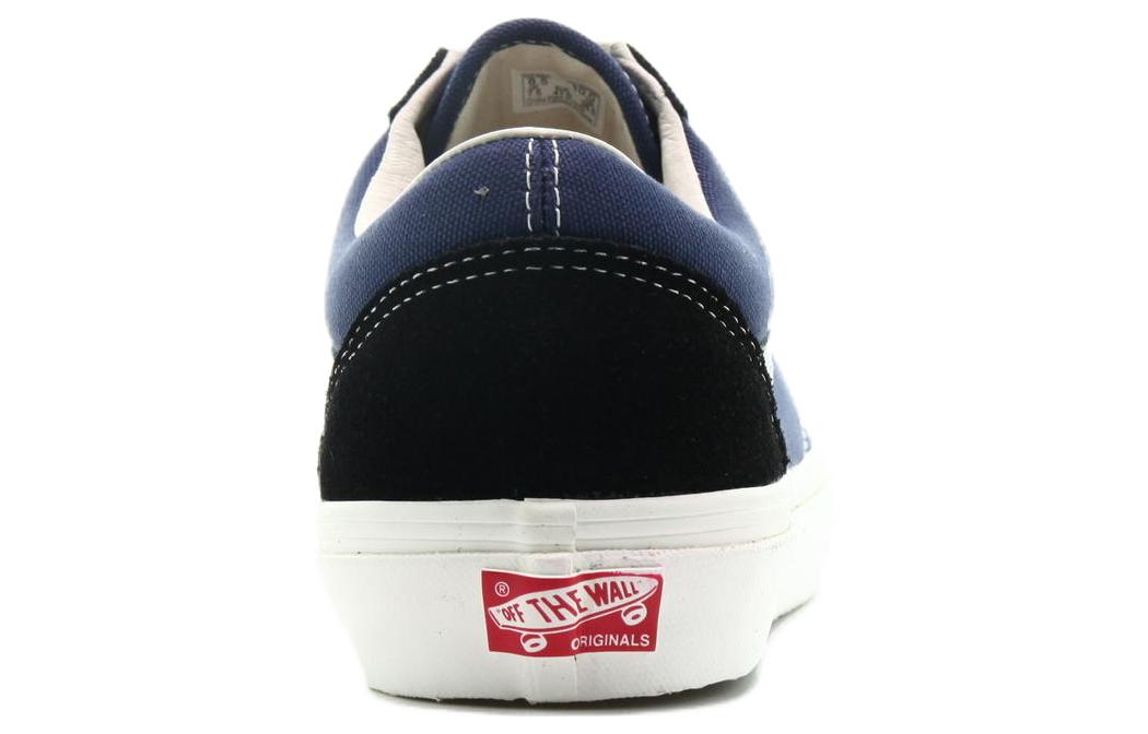 Кеды Vans Old Skool (сине-черные) — фото 5