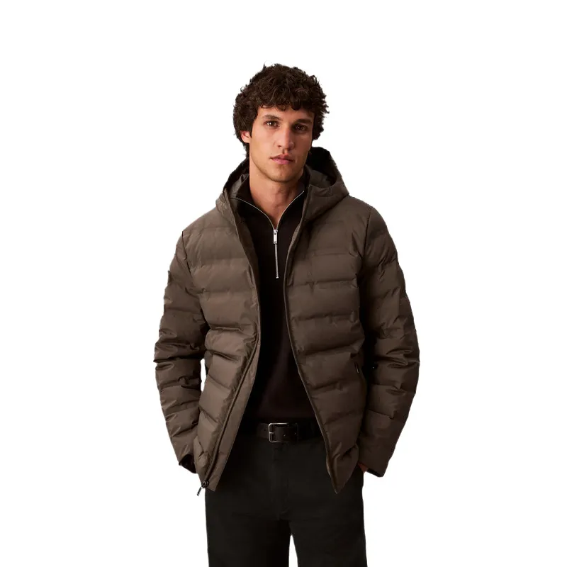 Calvin Klein hooded quilted jacket