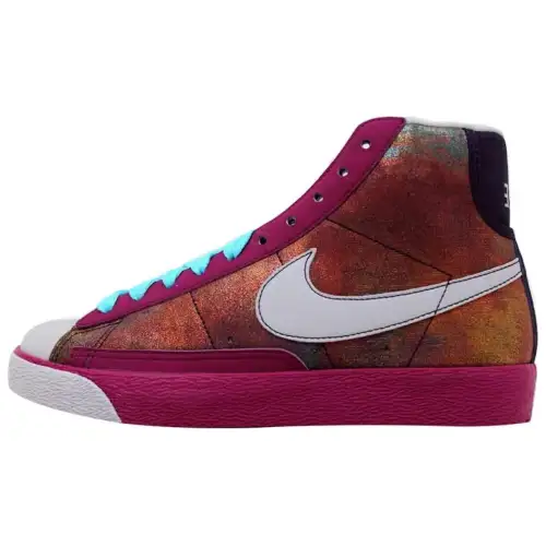 Nike Blazer High Grand Purple/Plum Garnet Red Plum Women's