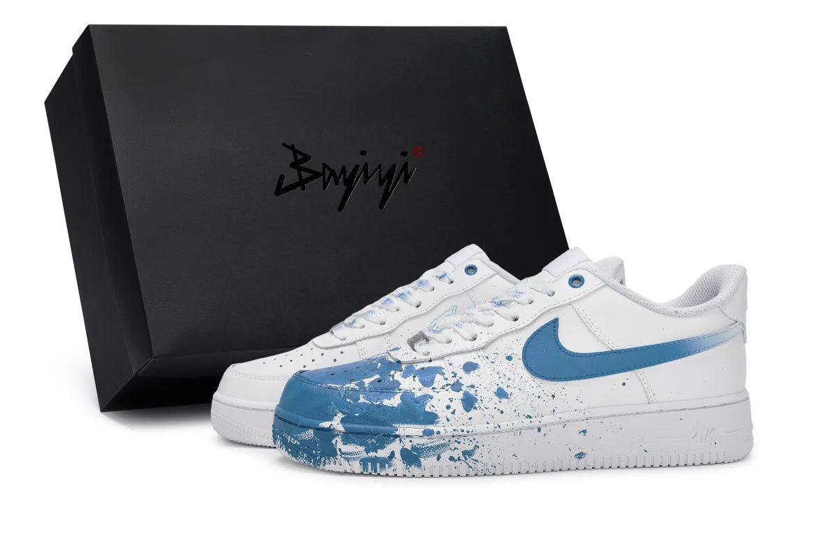 Nike Air Force 1 811 Manufacturing, Snorkeling Scene Mismatched, Special Shoe Box Slip Resistant Abrasion Resistant