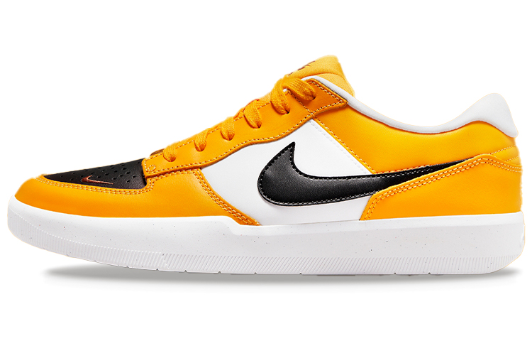 Кеды Nike SB Force 58 PRM L (желто-бело-черные)