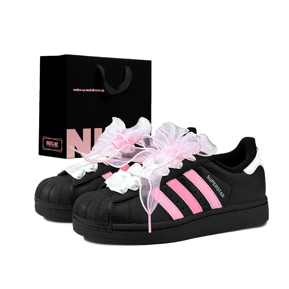 Adidas Originals SUPERSTAR Abrasion Resistant Height Increasing Abrasion Resistant Height Increasing Low top