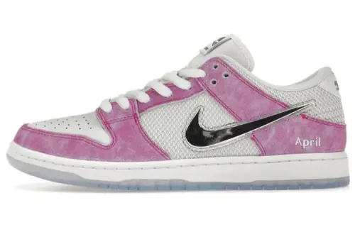 APRIL SKATEBOARD x Nike Dunk SB Pro QS Slip Resistant Abrasion Resistant Low top Skateboard Shoes Men's
