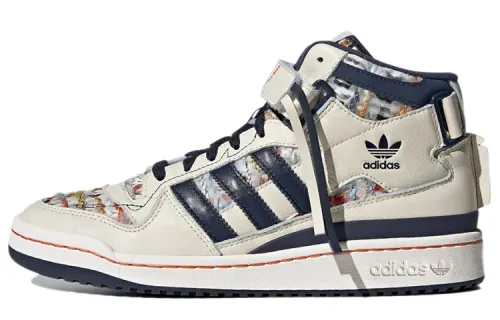 adidas originals Forum Mid White Navy
