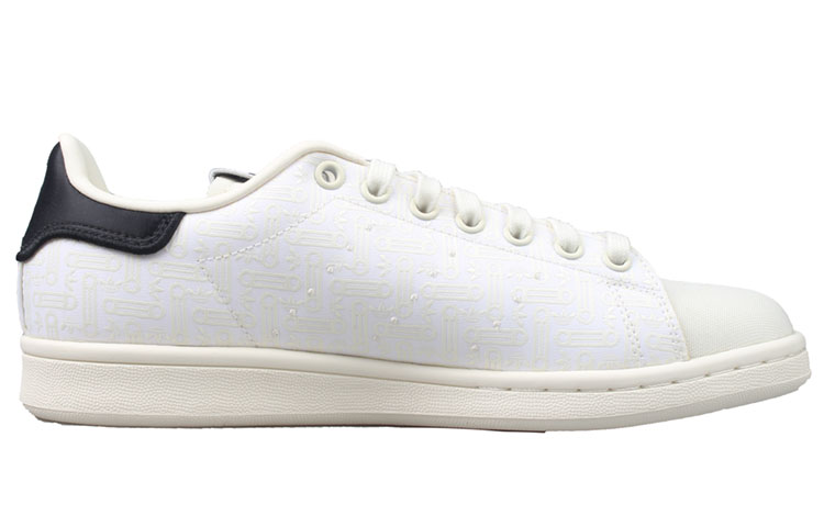 Мужские кеды adidas Stan Smith (черно-белый) — фото 2
