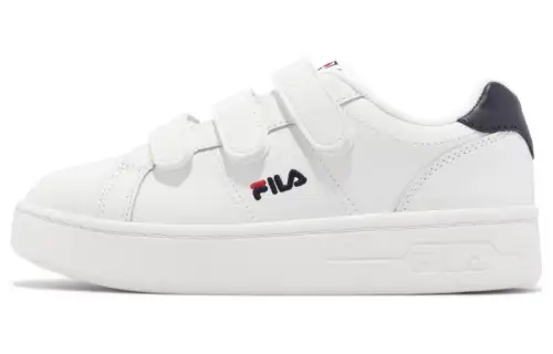 FILA Court Deluxe Coverage Abrasion Resistant Low top Skateboard Shoes Women's White