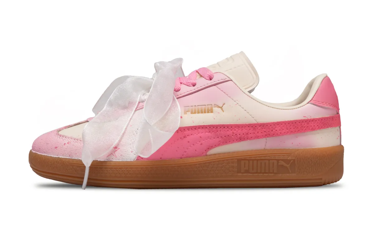 PUMA Army Trainer Funi Charm Suede Cushioning Abrasion Resistant Cushioning, Wear Resistant Low top Skateboard Shoes