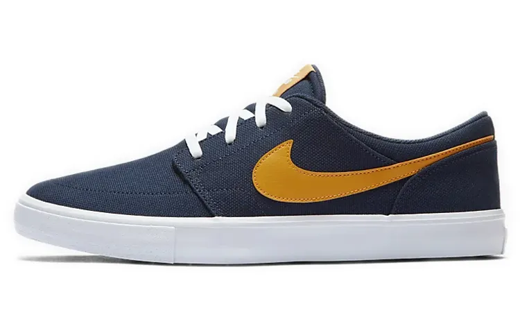 Nike Sb Portmore Ii Solar Cnvs 'Blue Yellow'