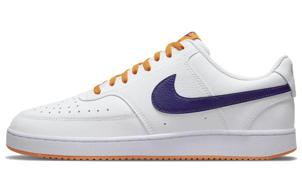 Nike Court Vision Low White Light Curry Electric Purple