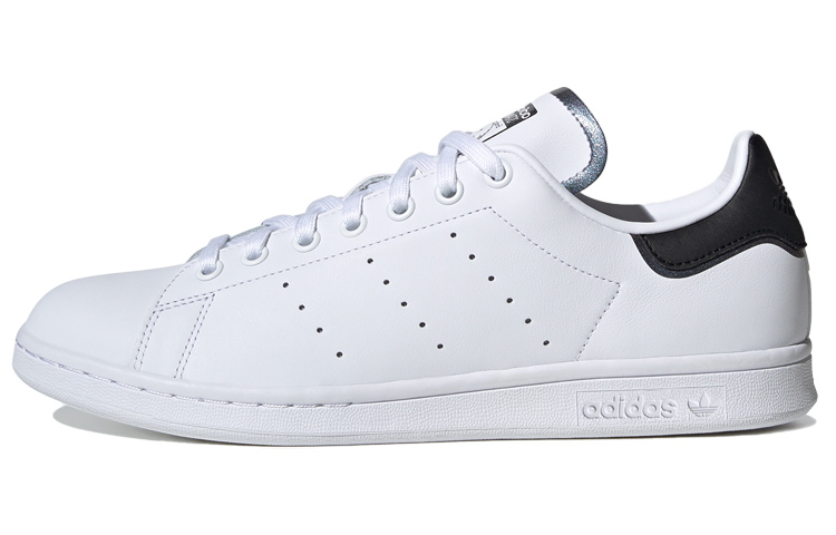 Кеды adidas originals StanSmith (бело-черно-серебристые) — фото 1