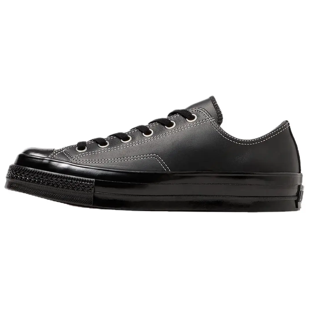 Converse ALL STAR SQUARETOE Abrasion Resistant Breathable Skateboard Shoes Unisex Black Japan Version