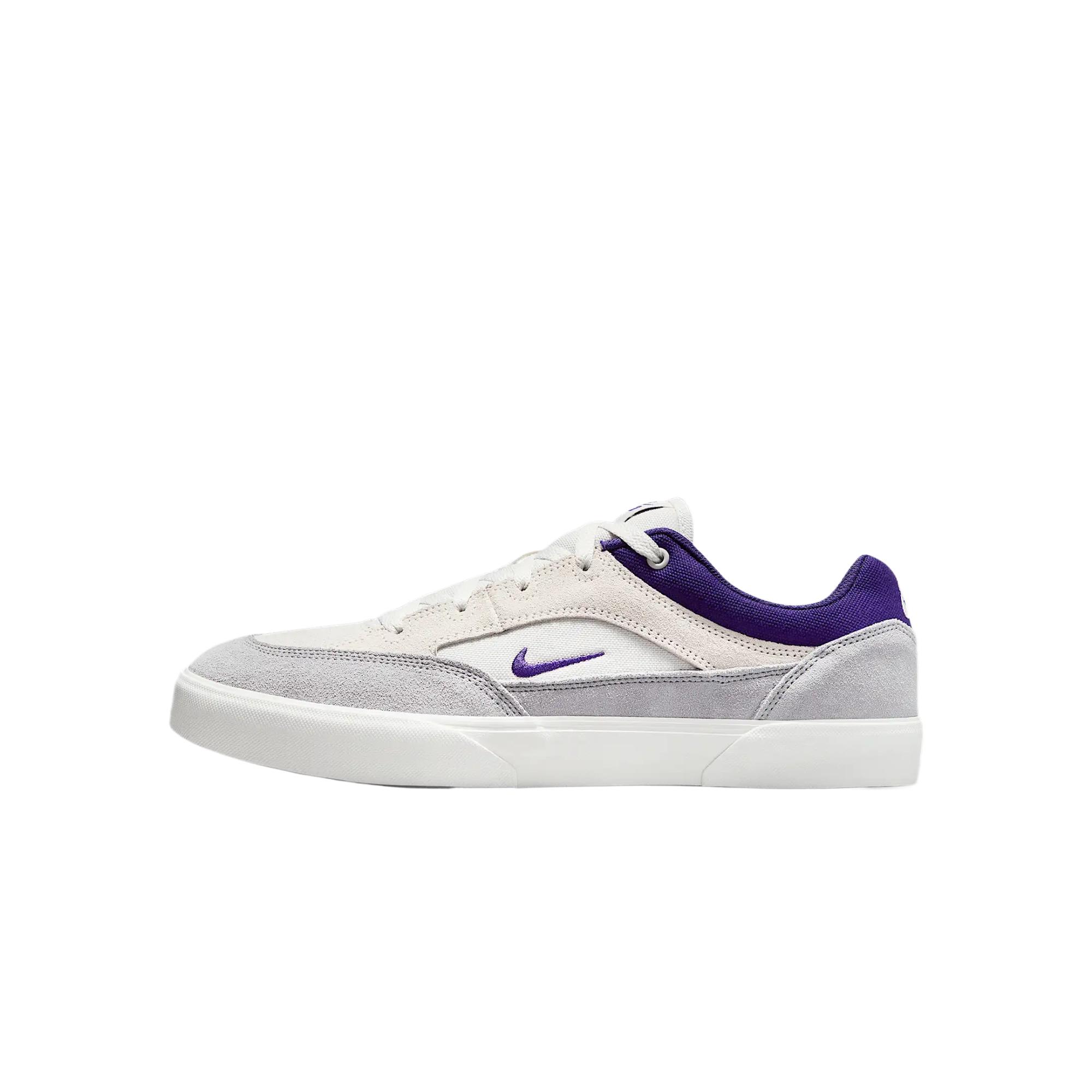 Мужские кеды Nike SB MALOR (серо-фиолетовые)