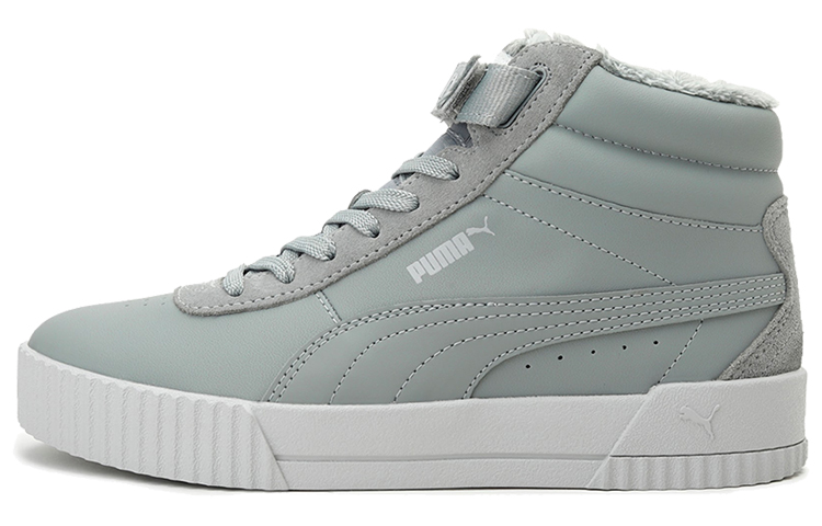 PUMA Carina Mid Winterized Shoes Grey/White Women's