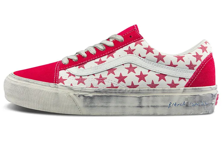 Old Skool Bianca Chandôn x Old Skool Vans Vlt Lx 'Stressed Red'