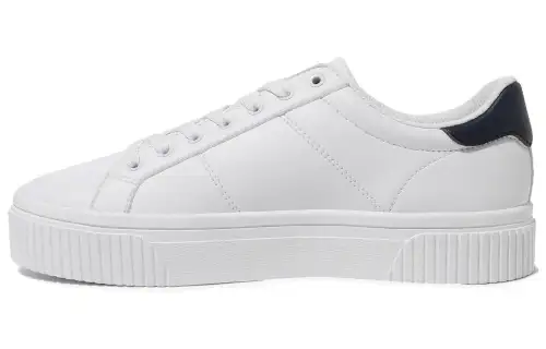 FILA Coat Deluxe Abrasion Resistant Abrasion Resistant Low top Skateboard Shoes Unisex White Korean Style