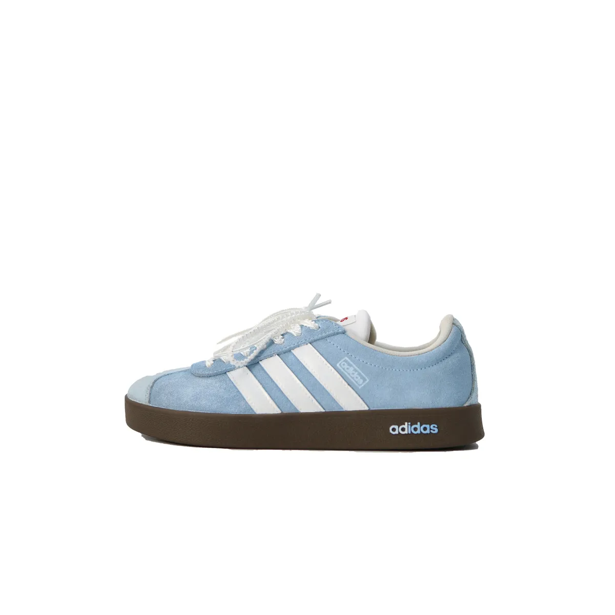 Adidas VL COURT 2.0 Low top Skateboard Shoes Unisex Blue White