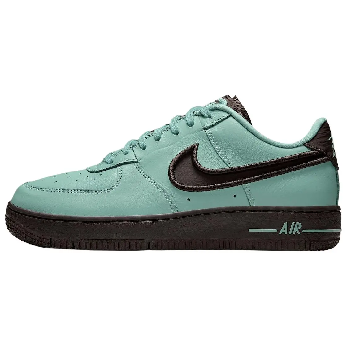 Nike Air Force 1 Abrasion Resistant Low top Skateboard Shoes Women's Green