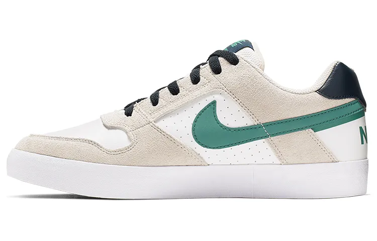 Nike SB Delta Force Vulc Synthetic Leather, Split Cow Leather Vintage Coverage Slip Resistant Low top Skateboard Shoes