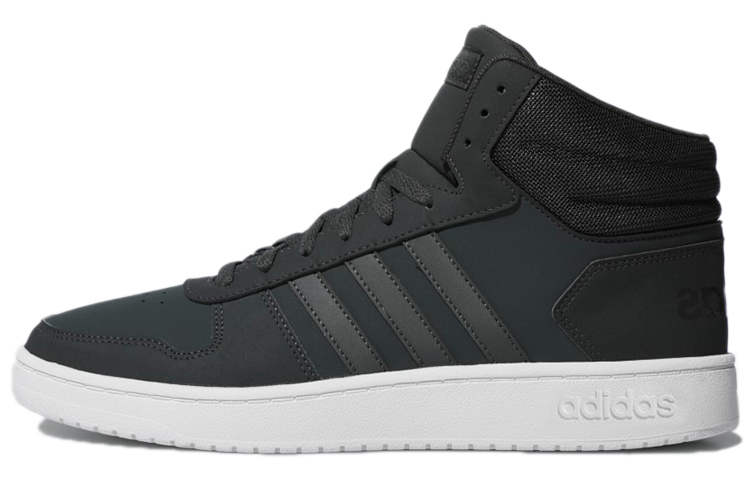 Мужские кеды adidas adidas neo HOOPS 2.0 Mid (черные)