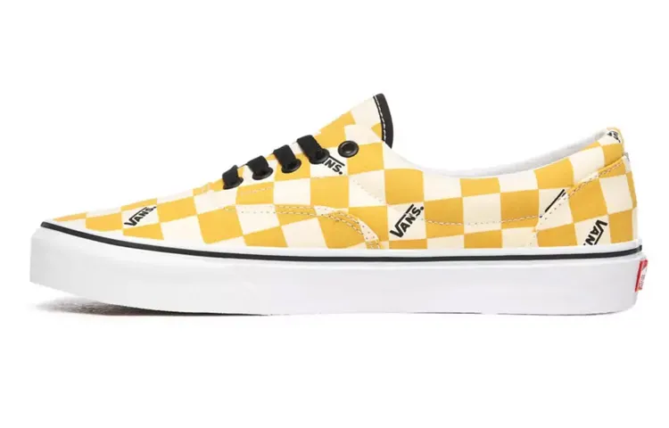 Era Vans 'Big Check Yolk Yellow'
