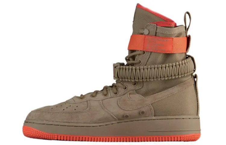 Nike Sf Af1 Khaki Khaki Rush Coral